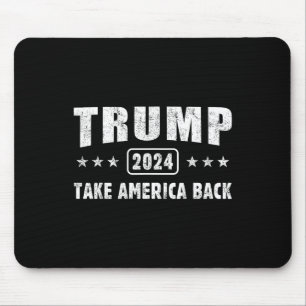 トランプ2024 7月の男性の女性の4番目にアメリカを取り戻す マウスパッド