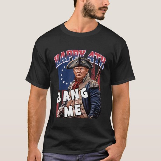 トランプ2024 7月の4thを作る素晴らしBang Meトランプ4t Tシャツ (正面)