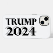 トランプ2024 Case-Mate iPhoneケース (裏面 (横))