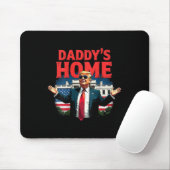トランプ2024 Daddy's Home (On Back) 2025 Take Americ マウスパッド (マウス)