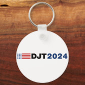 トランプ2024 DJTキーチェーン キーホルダー (正面)