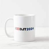トランプ2024 DJTコーヒーマグ コーヒーマグカップ (左)