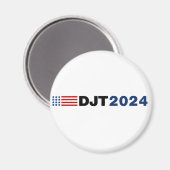 トランプ2024 DJTマグネット マグネット (正面/裏面)
