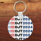 トランプ2024 DJT キーホルダー (正面)