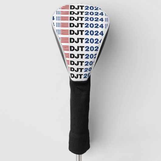 トランプ2024 DJT ゴルフヘッドカバー (正面)