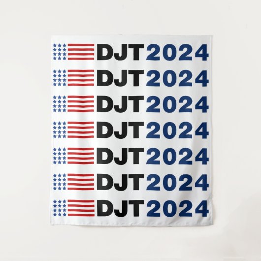 トランプ2024 DJT タペストリー (正面)