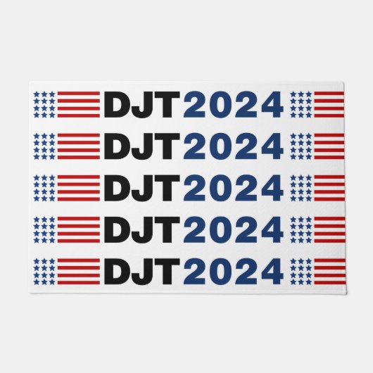 トランプ2024 DJT ドアマット (正面)