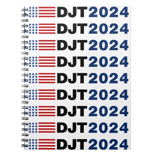 トランプ2024 DJT ノートブック (正面)