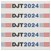トランプ2024 DJT ファブリック (クローズアップ)