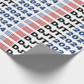 トランプ2024 DJT ラッピングペーパー (角)