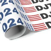 トランプ2024 DJT ラッピングペーパー (ロールコーナー)