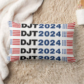 トランプ2024 DJT ランバークッション (ブランケット)