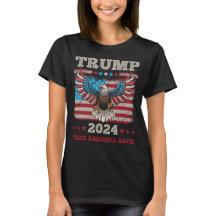 トランプ2024 Eagle - Take America Back T-Shirt