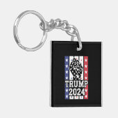 トランプ2024 Fifth Outlaw Hillbilly J.D.Vance 2024 キーホルダー (正面左)