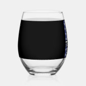 トランプ2024 Fifth Outlaw Hillbilly J.D.Vance 2024 ステムなしワイングラス (左)