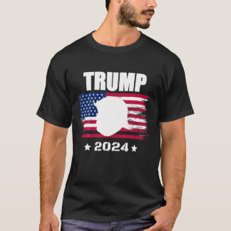 トランプ2024 Let's Go Brandon Donald Trump Fan Supo Tシャツ