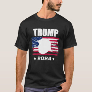 トランプ2024 Let's Go Brandon Donald Trump Fan Supo Tシャツ