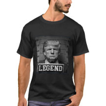 トランプ2024 Mugshot社長レジェンドTシャツ