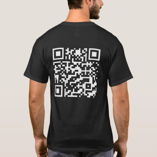 トランプ2024 QR 45/47 面白いQRトランプダンス(裏) Tシャツ (裏面)