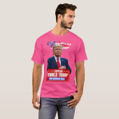 トランプ2024 s tシャツ (正面フル)