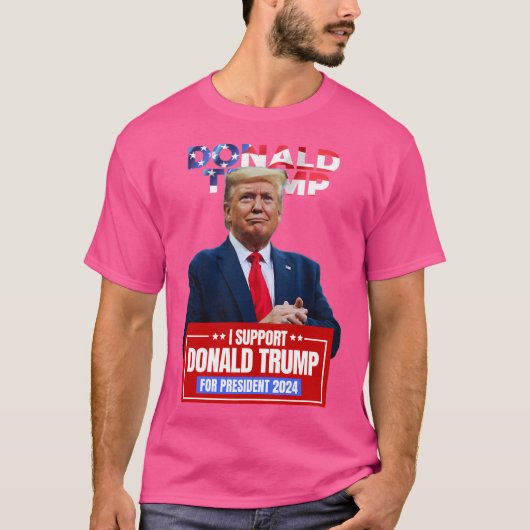 トランプ2024 s tシャツ (正面)