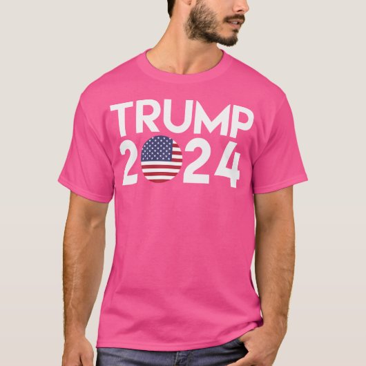 トランプ2024 Tシャツ (正面)