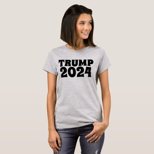 トランプ2024 Tシャツ (正面フル)