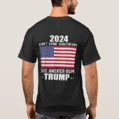 トランプ2024 Tシャツ (裏面)