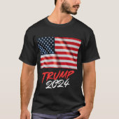 トランプ2024 Tシャツ (正面)
