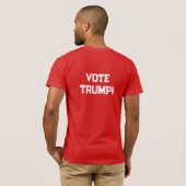 トランプ2024 Tシャツ (裏面フル)