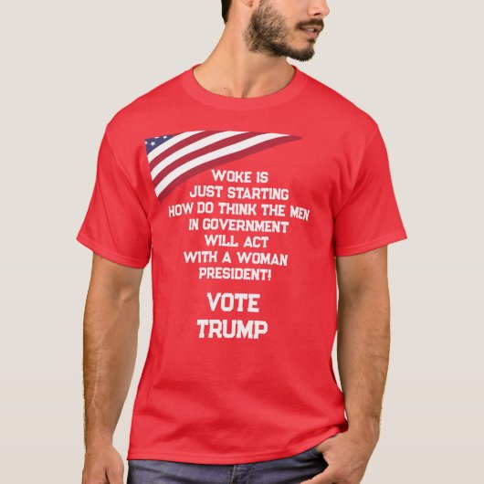 トランプ2024 Tシャツ (正面)