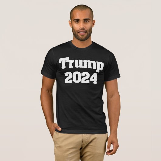 トランプ2024 Tシャツ (正面フル)