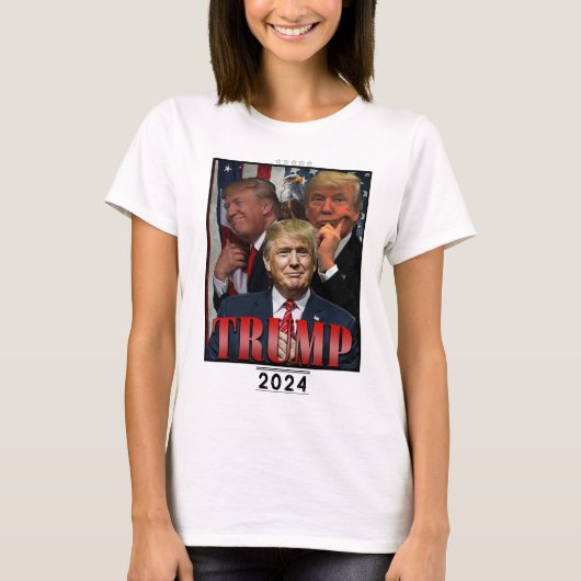 トランプ2024 Tシャツ (正面)