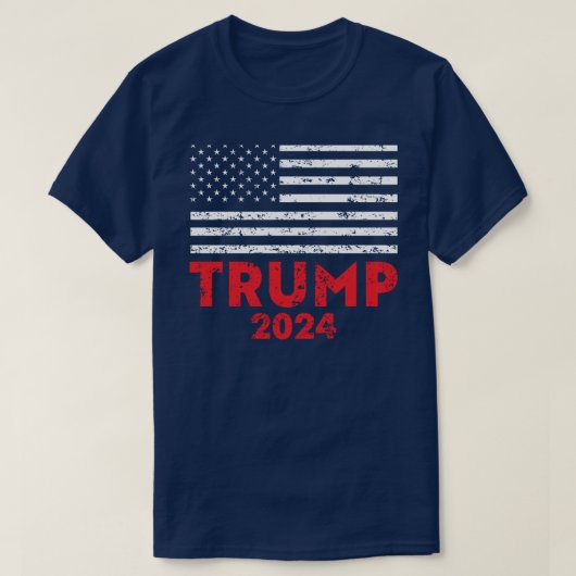 トランプ2024 Tシャツ (デザイン正面)