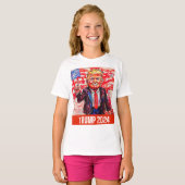 トランプ2024 Tシャツ (正面フル)