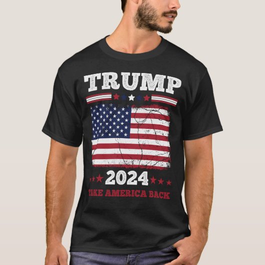 トランプ2024 Tシャツ (正面)