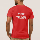 トランプ2024 Tシャツ (裏面)