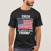 トランプ2024 Tシャツ (正面)
