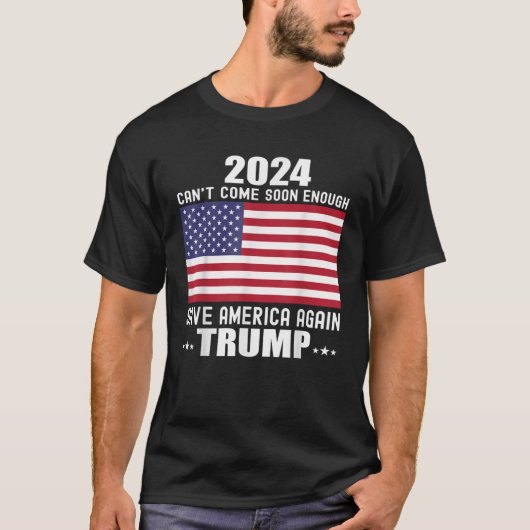 トランプ2024 Tシャツ (正面)