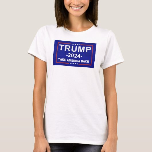 トランプ2024 Tシャツ (正面)