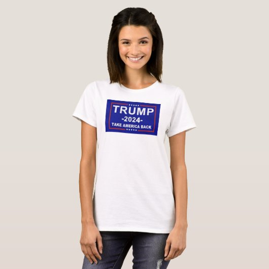 トランプ2024 Tシャツ (正面フル)