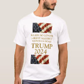 トランプ2024 Tシャツ (正面)