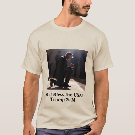トランプ2024 Tシャツ (正面)