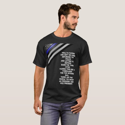 トランプ2024 Tシャツ (正面フル)