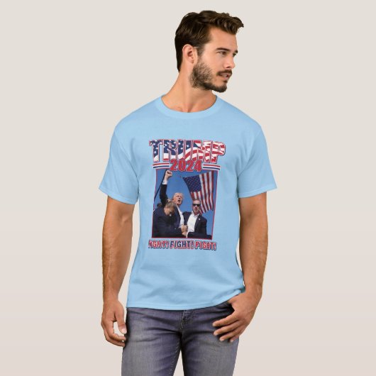 トランプ2024 Tシャツ (正面フル)
