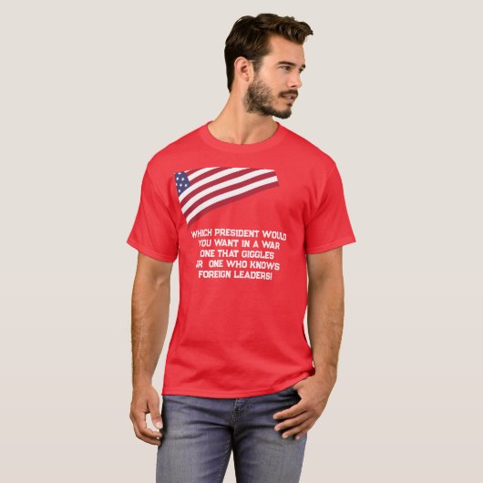 トランプ2024 Tシャツ (正面フル)
