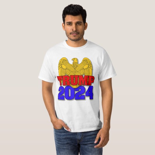 トランプ2024 Tシャツ (正面フル)