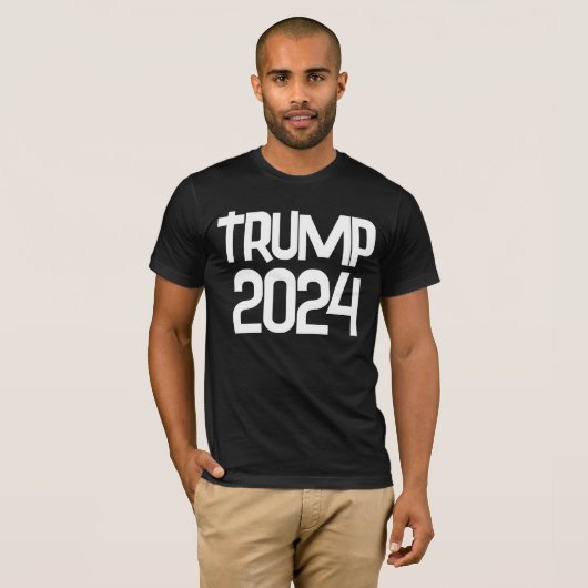 トランプ2024 Tシャツ (正面フル)