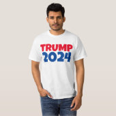 トランプ2024 TシャツTシャツ Tシャツ (正面フル)