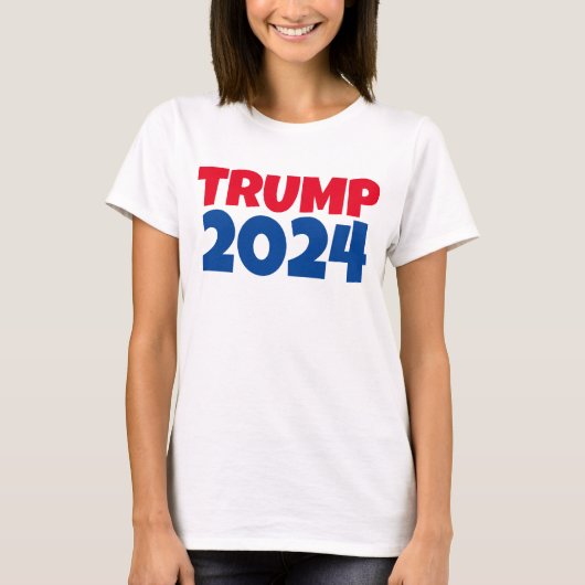 トランプ2024 TシャツTシャツ Tシャツ (正面)